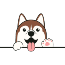 My puppy logo without title