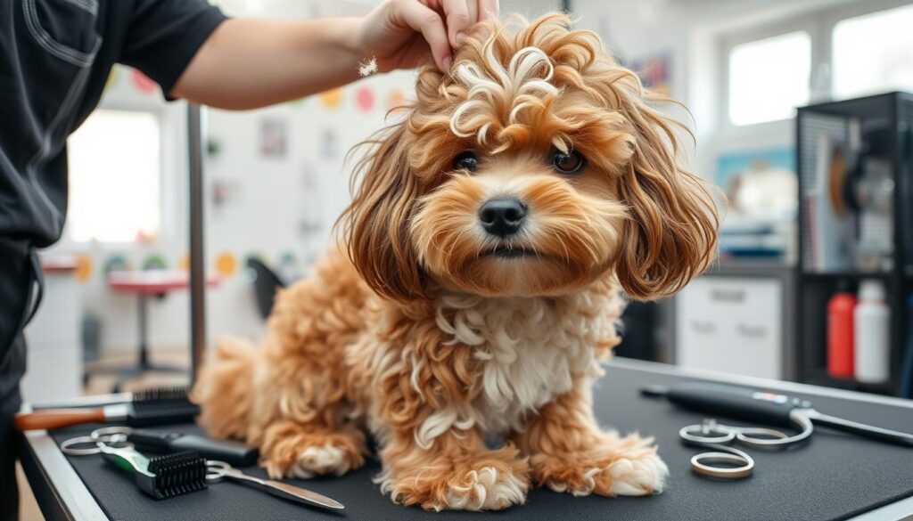 Cavoodle grooming