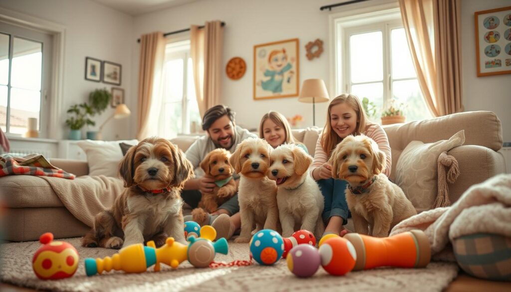Cavoodles as family pets