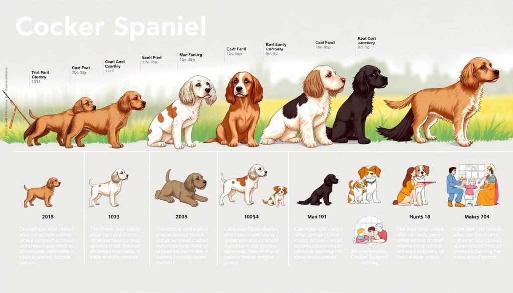 Cocker spaniel development