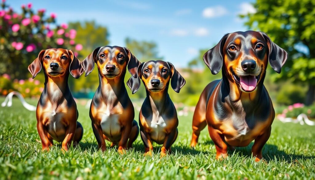 Dachshund weight range