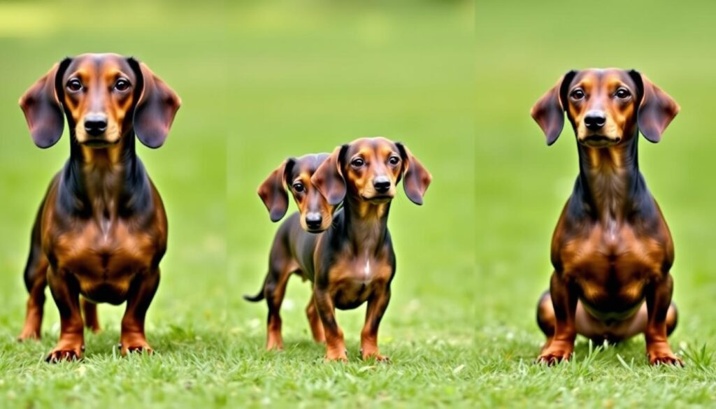 dachshund size variations