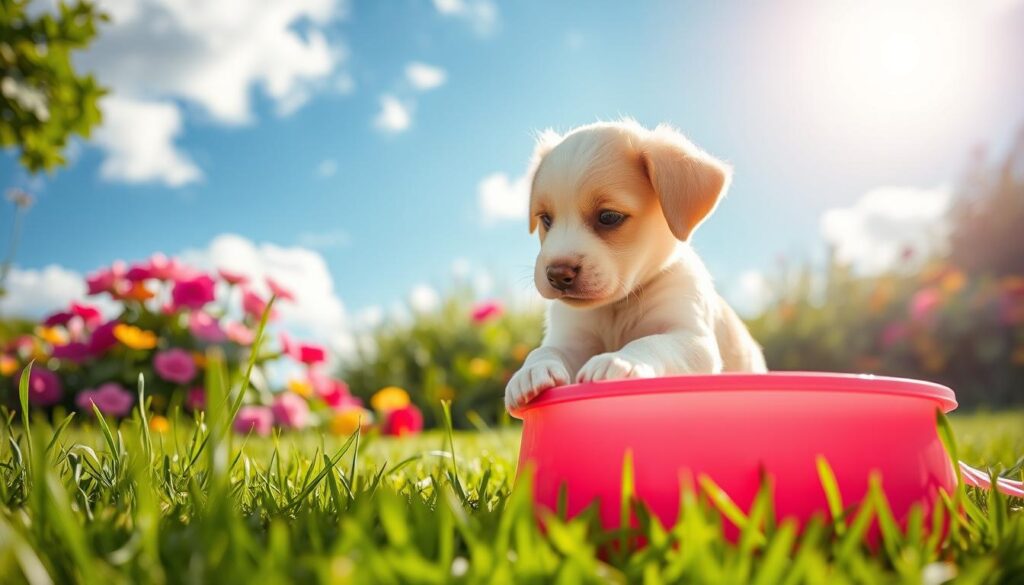 Importance of hydration for puppies