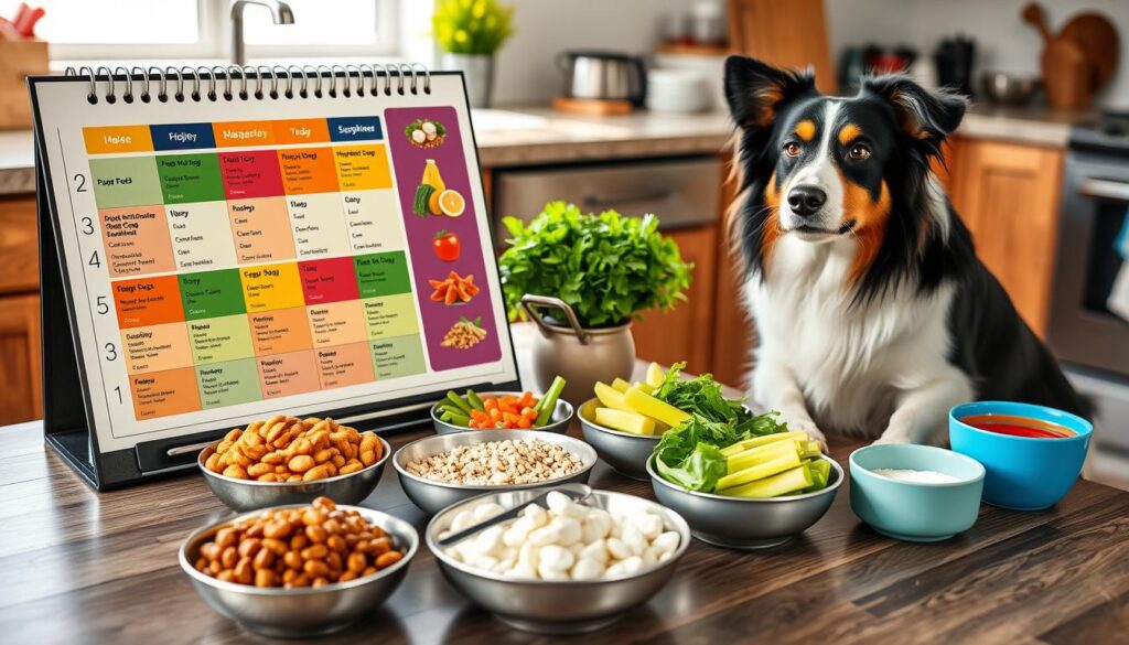 border collie meal planning