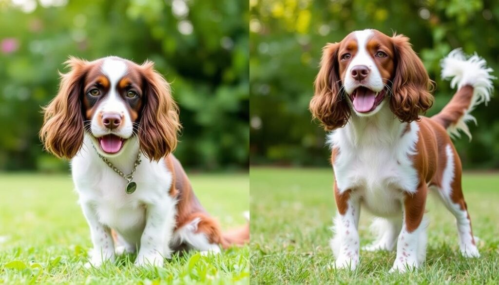 cocker spaniel comparison