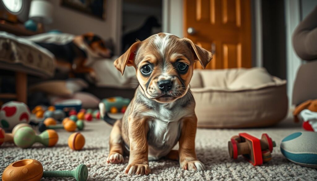 how to recognise anxiety in puppies