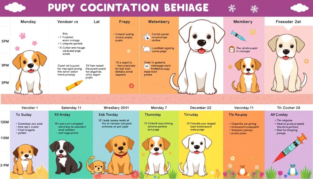 puppy vaccination schedule