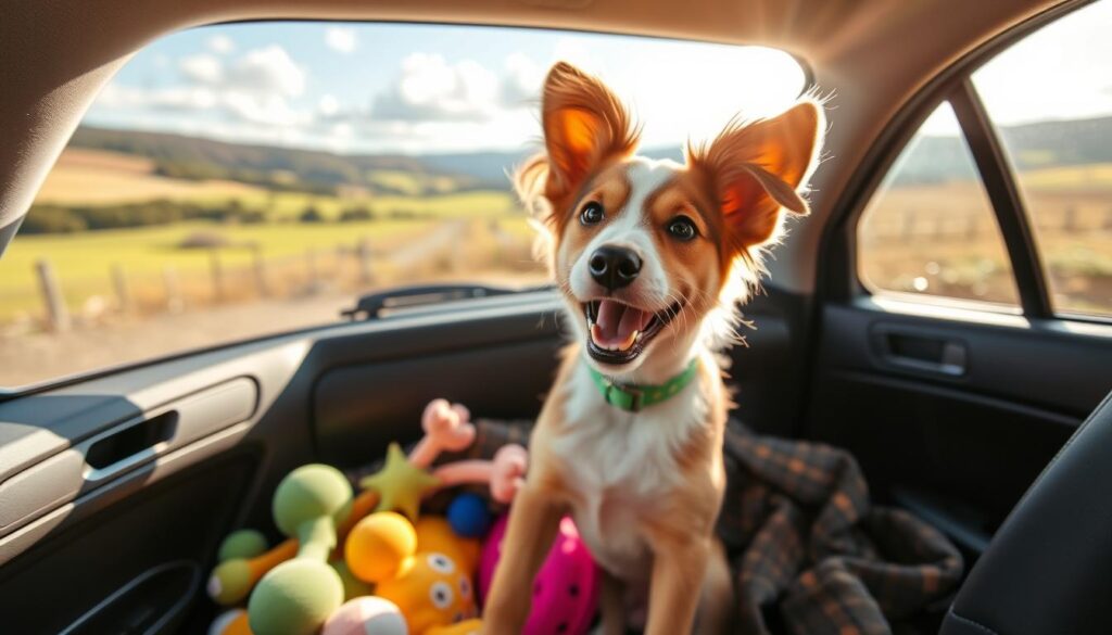 tips for puppy's first car ride