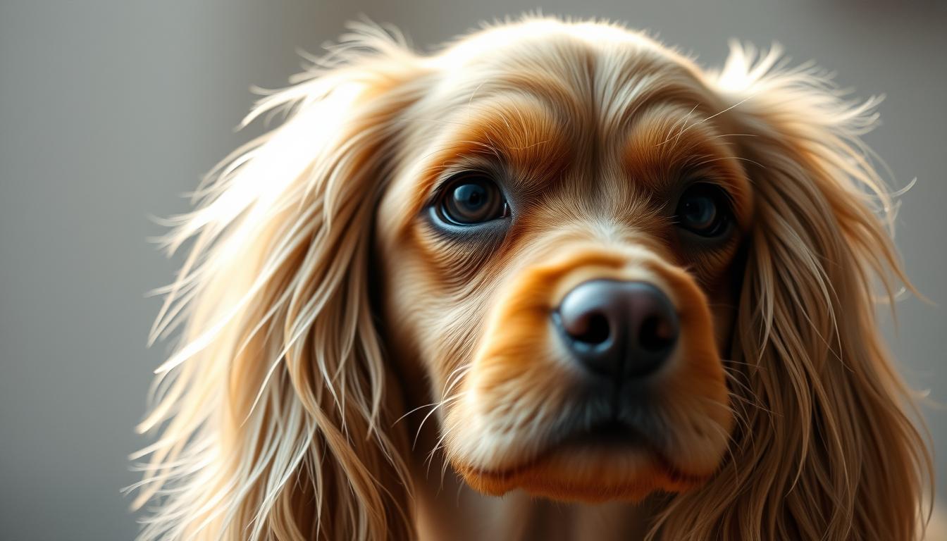 cocker spaniel silky coat