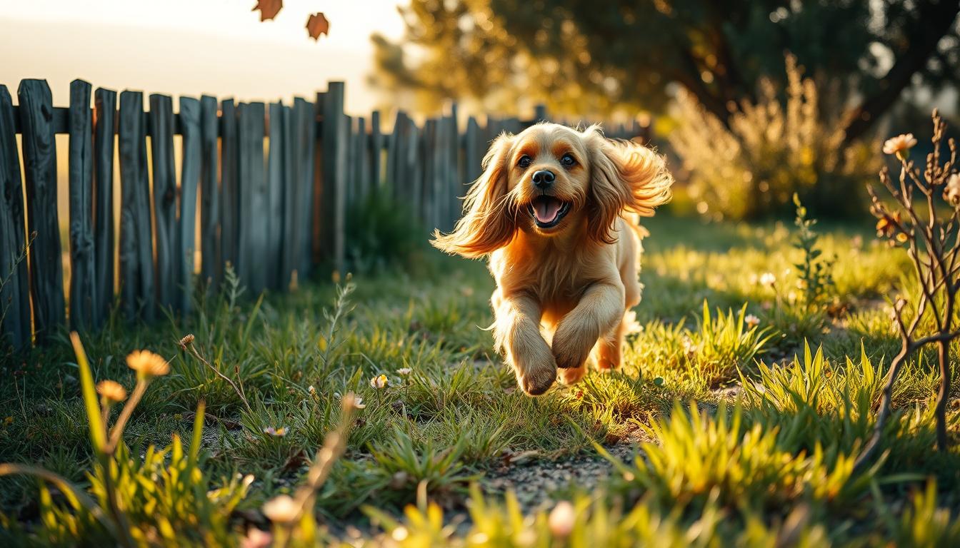 cocker spaniel playful nature