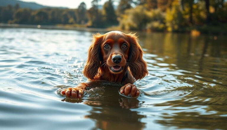 cocker spaniel swimming ability