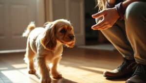 cocker spaniel stranger behavior