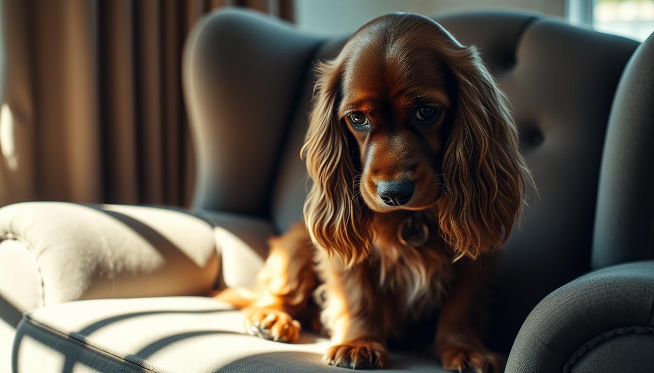 cocker spaniel guilty behavior